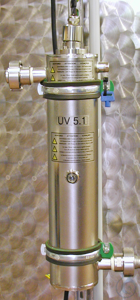 Stérilisateur UV UV 14, 1400 l/h Stérilisateur UV UV 14, 25 Watt 900- 1400 l/h à 400 J/m²....
